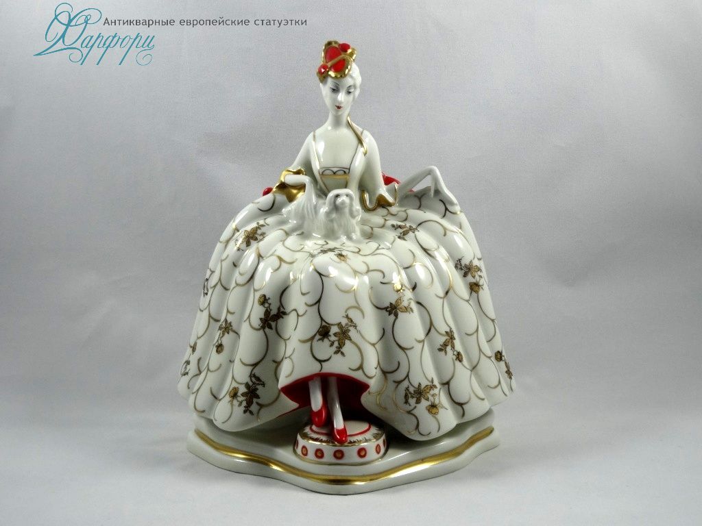 Фарфорвая статуэтка Германия Schaubach Kunst